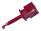 Mueller Electric BU-00201-2 Test Accessory Red 10 A Plunger Clip Testing Small Electronic Components