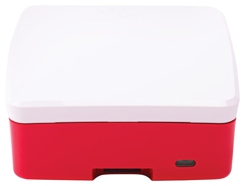 RASPBERRY-PI PI4B_CASE_RED/WHITE Raspberry Pi Accessory 4 Model B Official Case Plastic Red/White