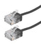L-COM TRD634-BLK-7F CAT6 6 UTP 32STR Super Slim CM PVC BLK 7.0F 52AK1416 New