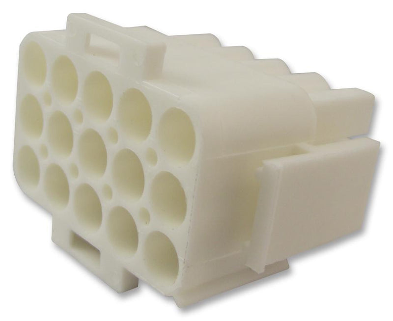 AMP - TE Connectivity 350736-1 Connector Housing Universal MATE-N-LOK Plug 15 Ways 6.35 mm Connectors