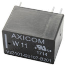 Axicom - TE Connectivity V23101D 107B201 V23101D 107B201 Signal Relay 24 VDC Spdt 1.25 A W11/V23101 Through Hole Non Latching