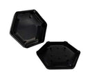 Camdenboss CBHEX1-15-BK CBHEX1-15-BK Plastic Enclosure Hex-Box IoT ABS 45 mm 130 146 IP30 IP40