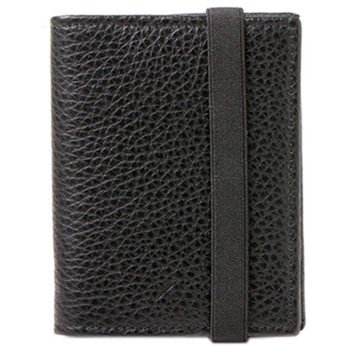 Barber Shop Pixie Leather Memory & Credit Card Organizer (Black)