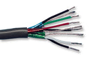 Belden 8774 060100 Multipair Screened Cable Audio Control Chrome 9 Pair 22 AWG 0.325 mm&sup2; 100 ft 30.5 m