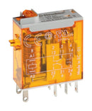 Finder 465281100040 Power Relay Dpdt 110 VAC 8 A 46 Series Socket