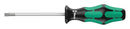 Wera 367 HF TX 25 Screwdriver TORX&Acirc;&reg; T25 Holding Function Multi-Component Anti-Roll Protection Handle 205 mm