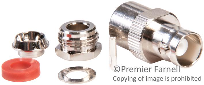 Amphenol RF 031-5 RF/COAXIAL BNC Jack Straight 50 OHM Clamp