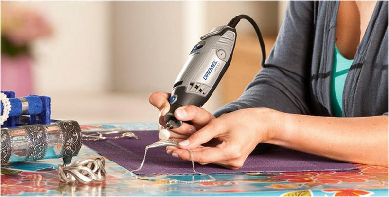 DREMEL 3000-1/25 Rotary Multi tool Kit, Variable Speed, 130 W, 230 V, 33000 rpm, UK Plug