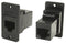 Cliff Electronic Components CP30622X In-Line Adapter RJ45 Adaptor Slim Feedthrough Jack 8 Ways