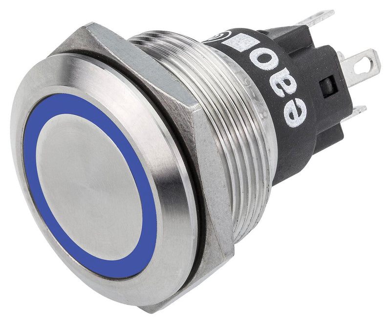 EAO 82-6153.1123 Vandal Resistant Switch Flush 82 22.3 mm Spdt Momentary Natural