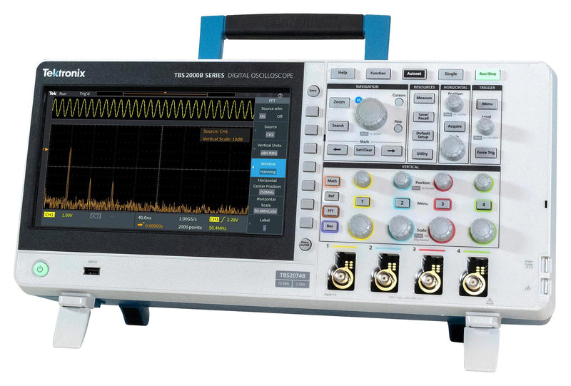 Tektronix TBS2204B TBS2204B Digital Oscilloscope TDS2000C Series 4 Channel 200 MHz 2 Gsps 5 Mpts