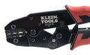 Klein Tools 3005CR 3005CR Crimp Tool Ratcheting 22-10 AWG Copper Wire 9" Length New