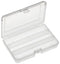 Multicomp PRO 101DTN Storage BOX 3 Compartment Transparent