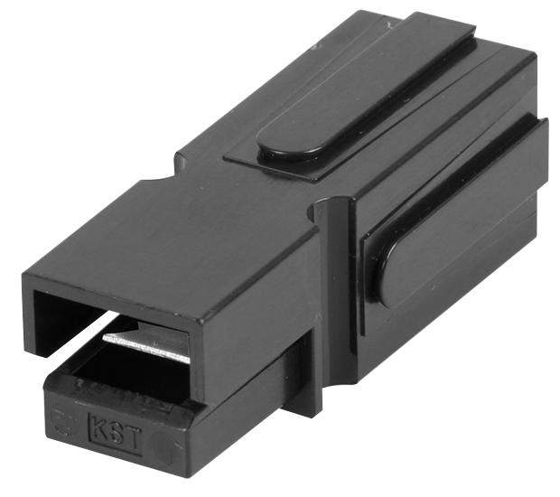 Multicomp PRO BMC1M-BLACK Connector Housing BMC Receptacle 1 Ways 50A - 75A Modular Power Contacts