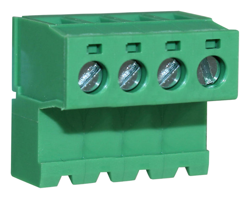 Camdenboss CTBP96HJ/4 CTBP96HJ/4 Wire-To-Board Terminal Block Inverted 5.08 mm 4 Ways 28 AWG 14 1.5 mm&Acirc;&sup2; Screw