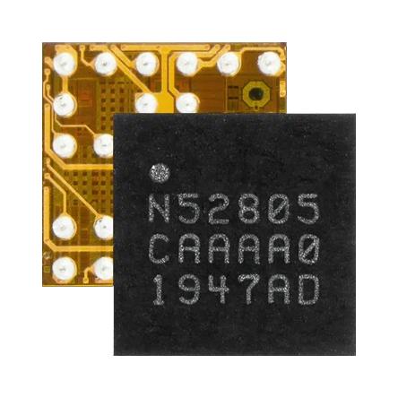 Nordic Semiconductor NRF52805-CAAA-R RF Transceiver 2.4 GHz 2 Mbps WLCSP-28 -40 &deg;C to 85