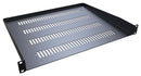 Hammond RASU190112BK1 RASU190112BK1 Rack Shelf Universal Steel 1U