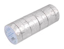 Multicomp PRO MP002161 Electrical Insulation Tape PVC (Polyvinyl Chloride) White 19 mm x 33 m