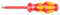 Wera 6152 Phillips Screwdriver VDE #1 Tip 80 mm Blade Length 178 Overall