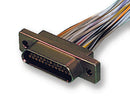 Cinch Connectivity Solutions DCCM-9P6E518.0B-LF Micro D Cable Assembly Micro-D Plug to Free End 9 Ways 18 " 457 mm Dura-Con Dccm