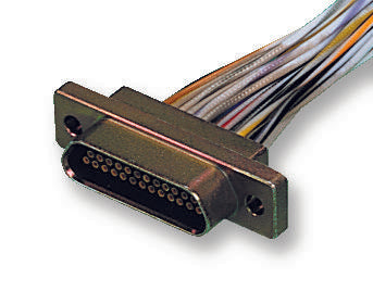 Cinch Connectivity Solutions DCCM-9P6E518.0B-LF Micro D Cable Assembly Micro-D Plug to Free End 9 Ways 18 " 457 mm Dura-Con Dccm