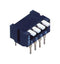 Nidec Copal Electronics CFP-0212MC DIP / SIP Switch 2 Circuits Piano Key Through Hole DPST-NO 6 V 100 mA