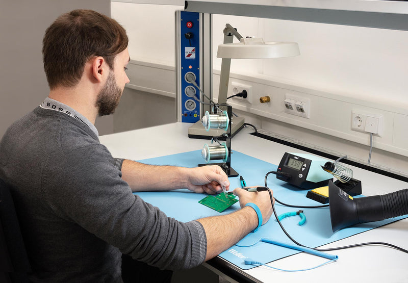 Weller T0051403499 ESD Mat Blue 900 mm x 600 Soldering Stations