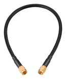 Wurth Elektronik 65503503530501 RF / Coaxial Cable Assembly SMA Plug to RG58C/U 50 ohm 12 " 304.8 mm