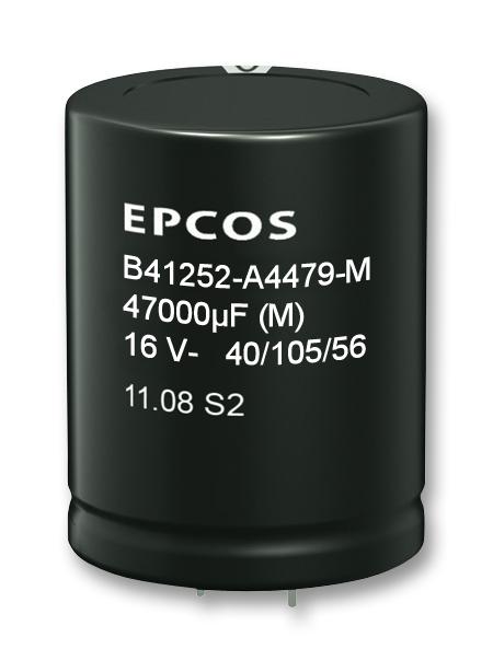 Epcos B41252B8688M060 Electrolytic Capacitor 6800 &Acirc;&micro;F 63 V &plusmn; 20% Snap-In 2000 Hours @ 105&deg;C