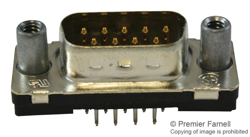 AMP - TE Connectivity 1-5747871-4 D Sub Connector Standard Plug Amplimite HD-20 9 Contacts DE Solder
