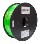 Multicomp PRO MP007443 MP007443 3D Filament Silk PLA 1.75 mm 1 kg Green