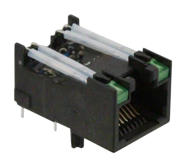 BEL Magnetic Solutions SI-50196-F RJ45 Jack R/A 8P8C 1PORT Shld