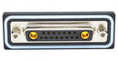 Norcomp CDFR17W2213L411 CDFR17W2213L411 Combination Layout D Sub Connector Nanook CDF Series DB-17W2 Receptacle 17 Contacts