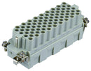 TE Connectivity T2050722201-007 Heavy Duty Connector Insert Heee Series 73 Contacts Receptacle