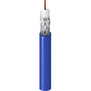 Belden 18 AWG Flooded RG-6/U Low-Loss Serial Digital Video Coaxial Cable (1000', Blue)