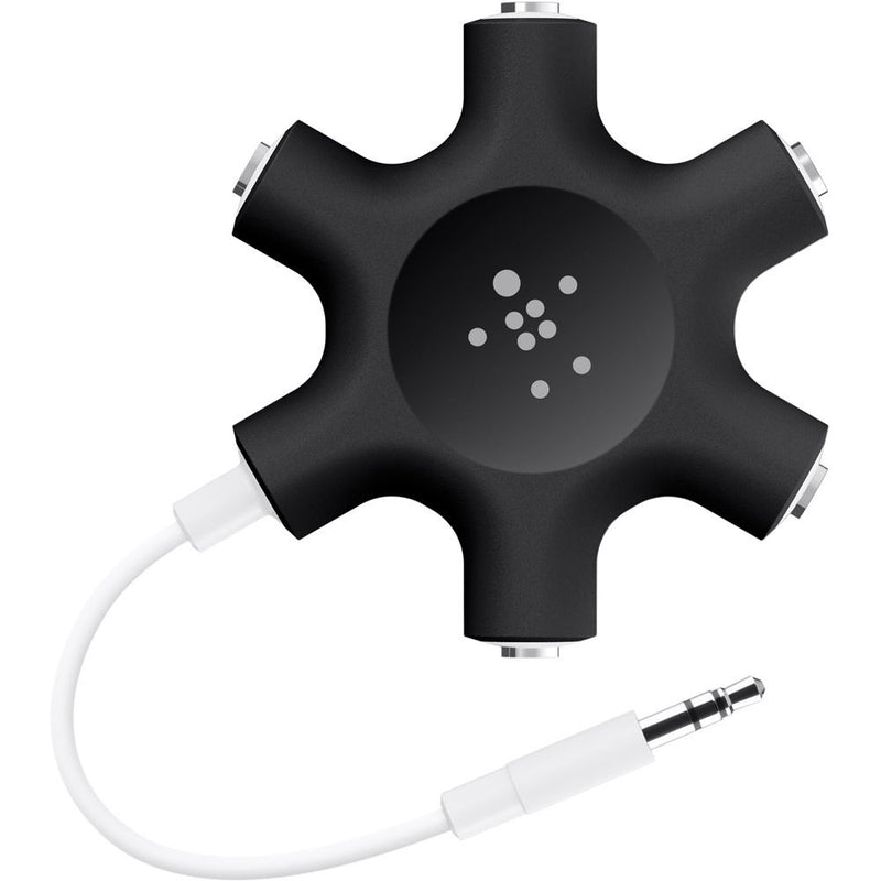 Belkin RockStar 5-Way Headphone Splitter (Black)