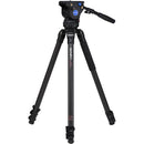 Benro C373F Series 3 Carbon Fiber Video Tripod & BV4 Head