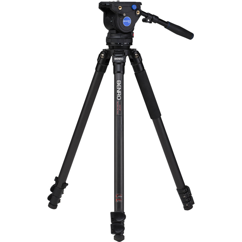 Benro C373F Series 3 Carbon Fiber Video Tripod & BV4 Head