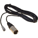 Bescor 10' 4-Pin XLR Male To 2-Pin Cable For Blackmagic Pocket 4K