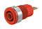 Staubli 23.3000-22 Banana Test Connector 4mm Jack Panel Mount 24 A 1 kV Gold Plated Contacts Red