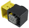 TE Connectivity 2-1418469-1 Automotive Connector Housing Black Heavy Duty Sealed Series Receptacle 6 Ways