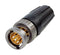 Neutrik NBNC75BLP9X RF / Coaxial Connector UHD BNC Straight Plug Crimp 75 ohm Belden 1505A Brass