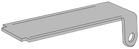 Crouzet Switch Technologies 70507528 Actuator V3 83161 Series Microswitches