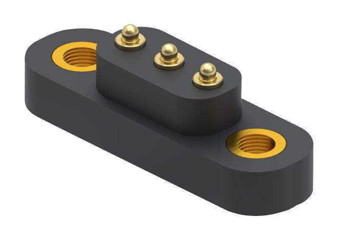 Mill MAX 858-22-003-80-011101 Rugged Vertical Mount Solderless Dual Plunger SPRING-LOADED Header 23AH3871