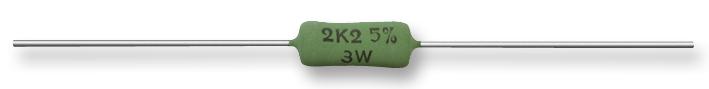 VISHAY AC03000002709JAC00 Through Hole Resistor, 27 ohm, Axial Leaded, 3 W, &plusmn; 5%, AC Series