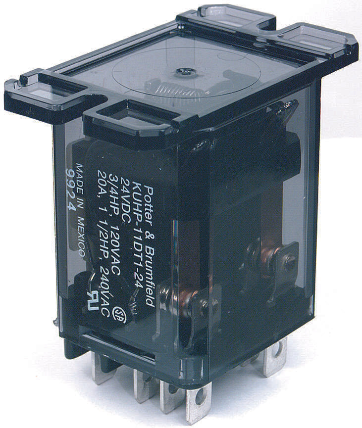 POTTER&amp;BRUMFIELD - TE Connectivity KUHP-11AT1-120 Relay Dpdt 240VAC 28VDC 20A