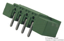 Phoenix Contact MC 15/ 4-GF-381-LR MC 4-GF-381-LR Terminal Block w/Flange Header 3.81 mm 4 Ways 8 A 160 V Through Hole Right Angle