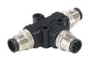 Bulgin Limited PXPPVC08TSMM04AFIIFI. Sensor Splitter 4P M8 PLUG-2 X Plug