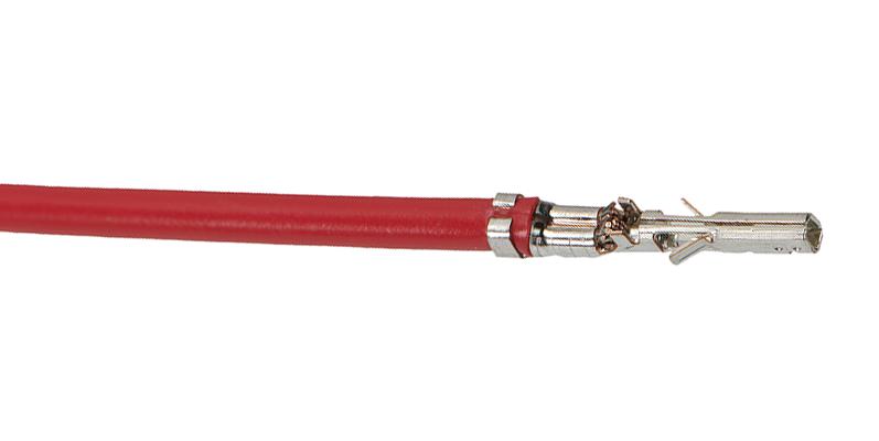 Molex 214761-2123 214761-2123 Cable Assembly Crimp Socket to Free End 8.9 " 225 mm Micro-Fit 3.0 OTS 214761 Red