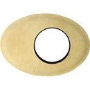 Bluestar Oval Extra Large Chamois Eyecushion (Natural Chamois Color)